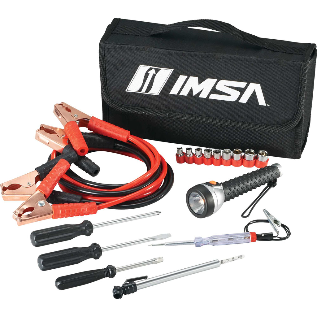 Highway Jumper Cables and Tool Set with Test Light - Black - Front 3