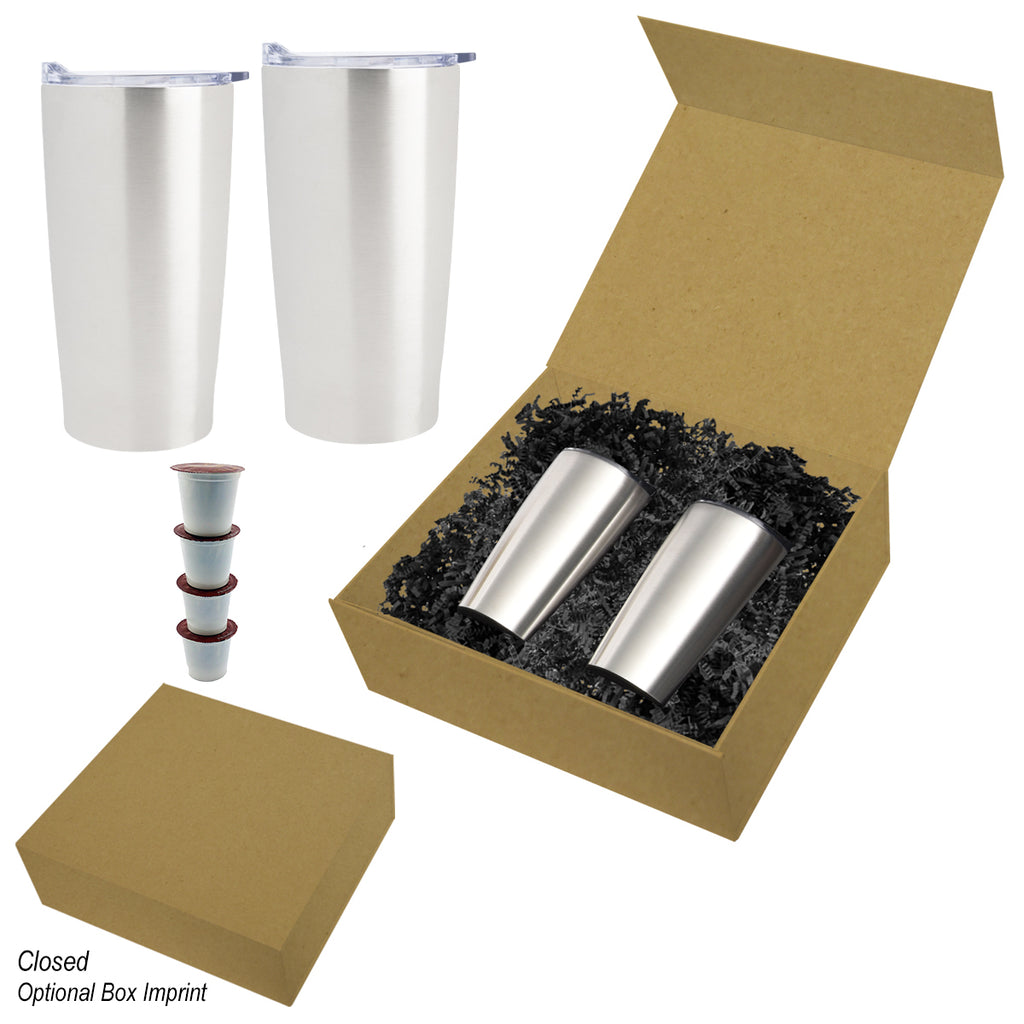Himalayan Recycled Tumbler Gift Set, 20 oz - Coffee_Blank