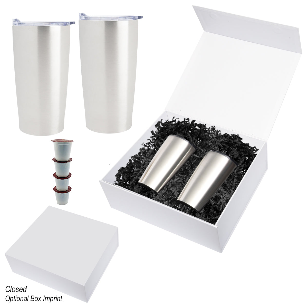 Himalayan Recycled Tumbler Gift Set, 20 oz - Coffee_Blank