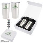 Himalayan Recycled Tumbler Gift Set, 20 oz - Coffee_Silkscreen