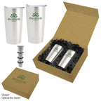 Himalayan Recycled Tumbler Gift Set, 20 oz - Coffee_Silkscreen