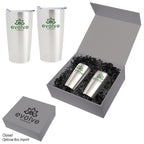 Himalayan Recycled Tumbler Gift Set, 20 oz - Silk Screen