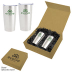 Himalayan Recycled Tumbler Gift Set, 20 oz - Silk Screen