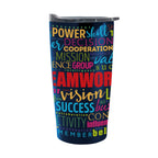 Himalayan Recycled Tumbler in Full Color, 20 oz - Navy - Wrap