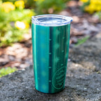 Himalayan Recycled Tumbler in Full Color, 20 oz - Teal - Lifestyle_Megabrite