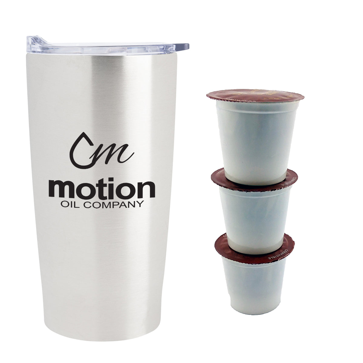 Himalayan Recycled Tumbler, Wake-Up - Himalayan Wake-up Recycled Tumbler