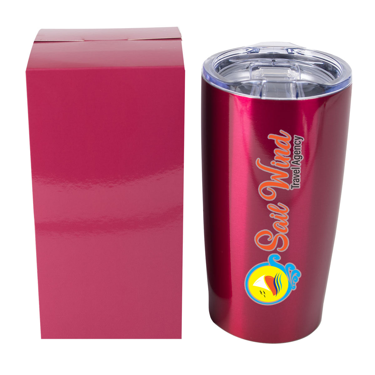 Himalayan Recycled Tumbler with a Matching Box, 20 oz - oversize_helix