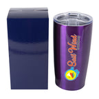 Himalayan Recycled Tumbler with a Matching Box, 20 oz - Purple - oversize_helix