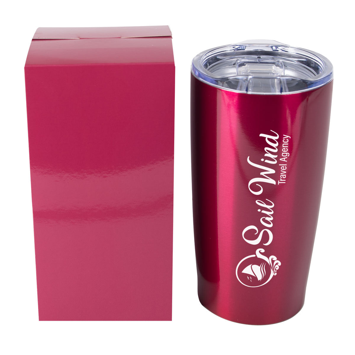 Himalayan Recycled Tumbler with a Matching Box, 20 oz - Silk Screen