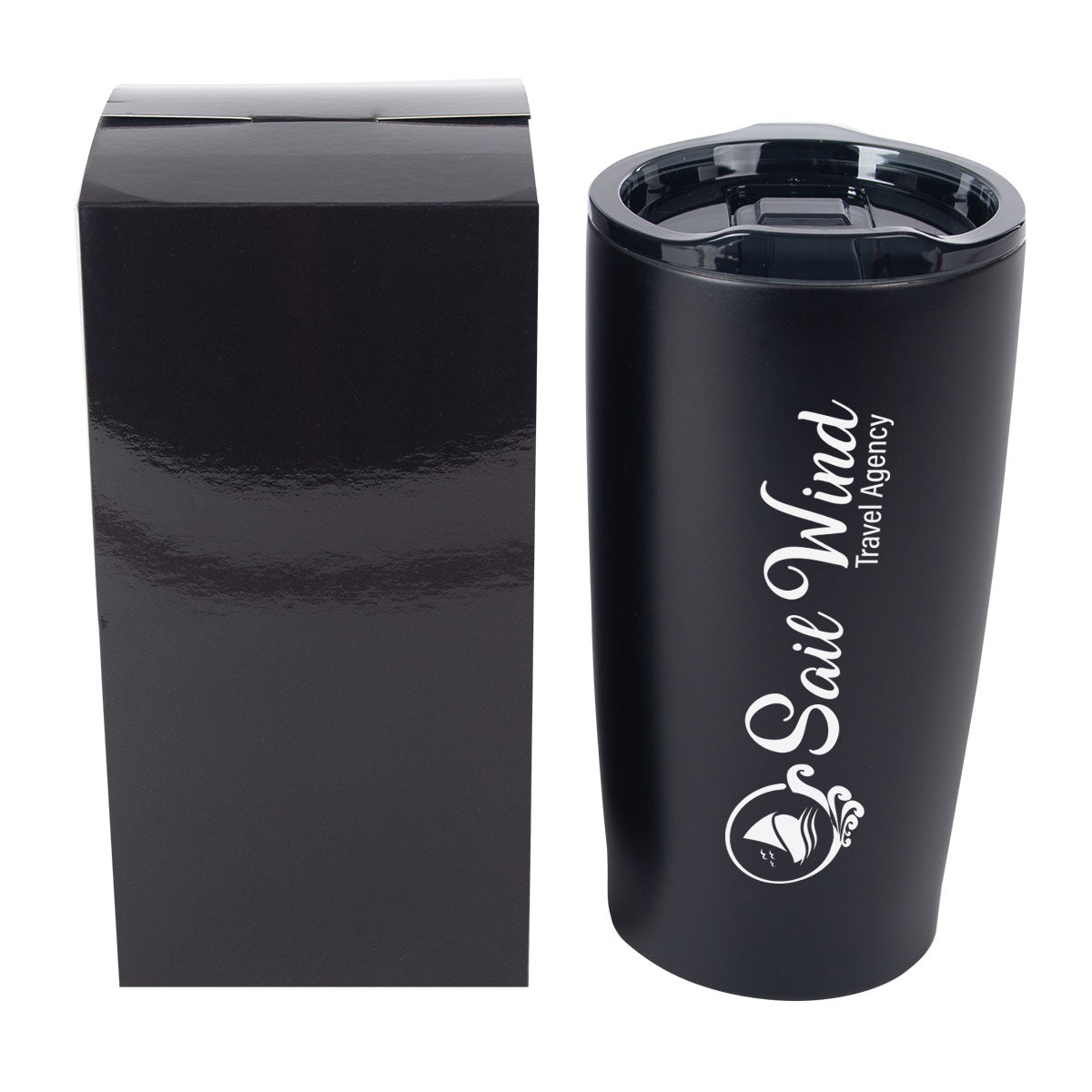 Himalayan Recycled Tumbler with a Matching Box, 20 oz - Silk Screen