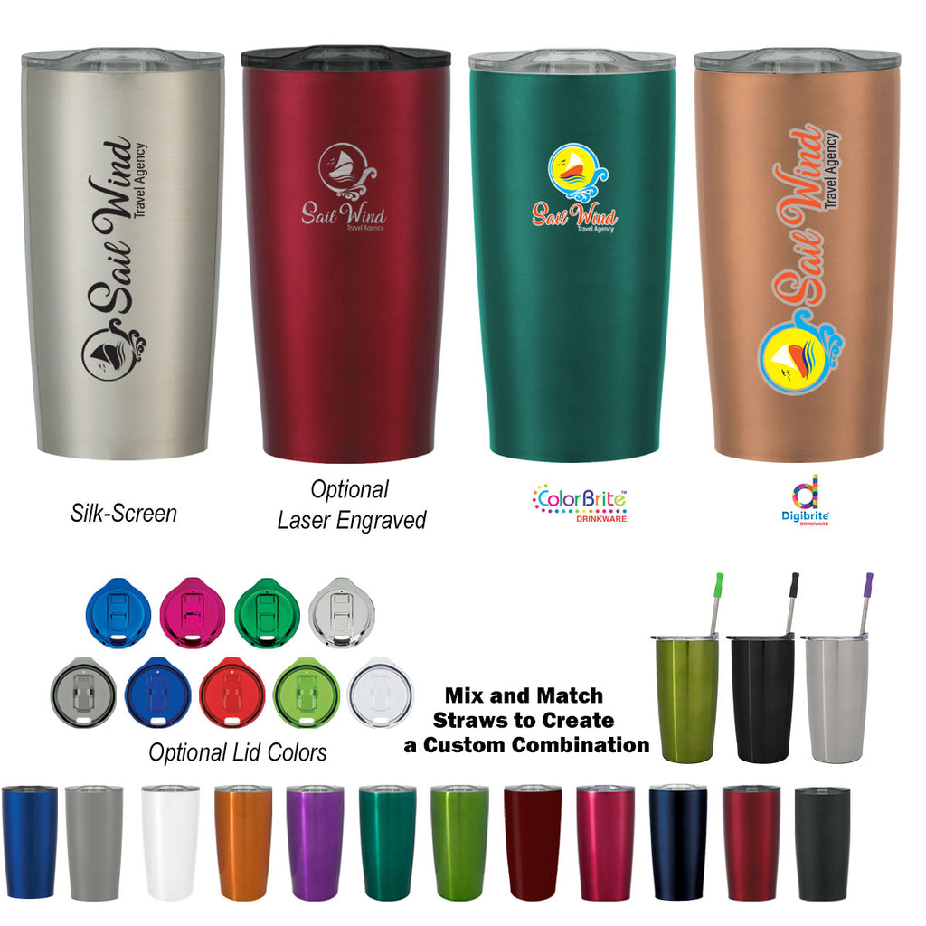 Himalayan Recycled Tumbler with Stuffer, 20 oz - Custom Promotional 20 Oz. Himalayan Recycled Tumbler With Stuffer - 20 Oz. Himalayan Recycled Tumbler With Stuffer