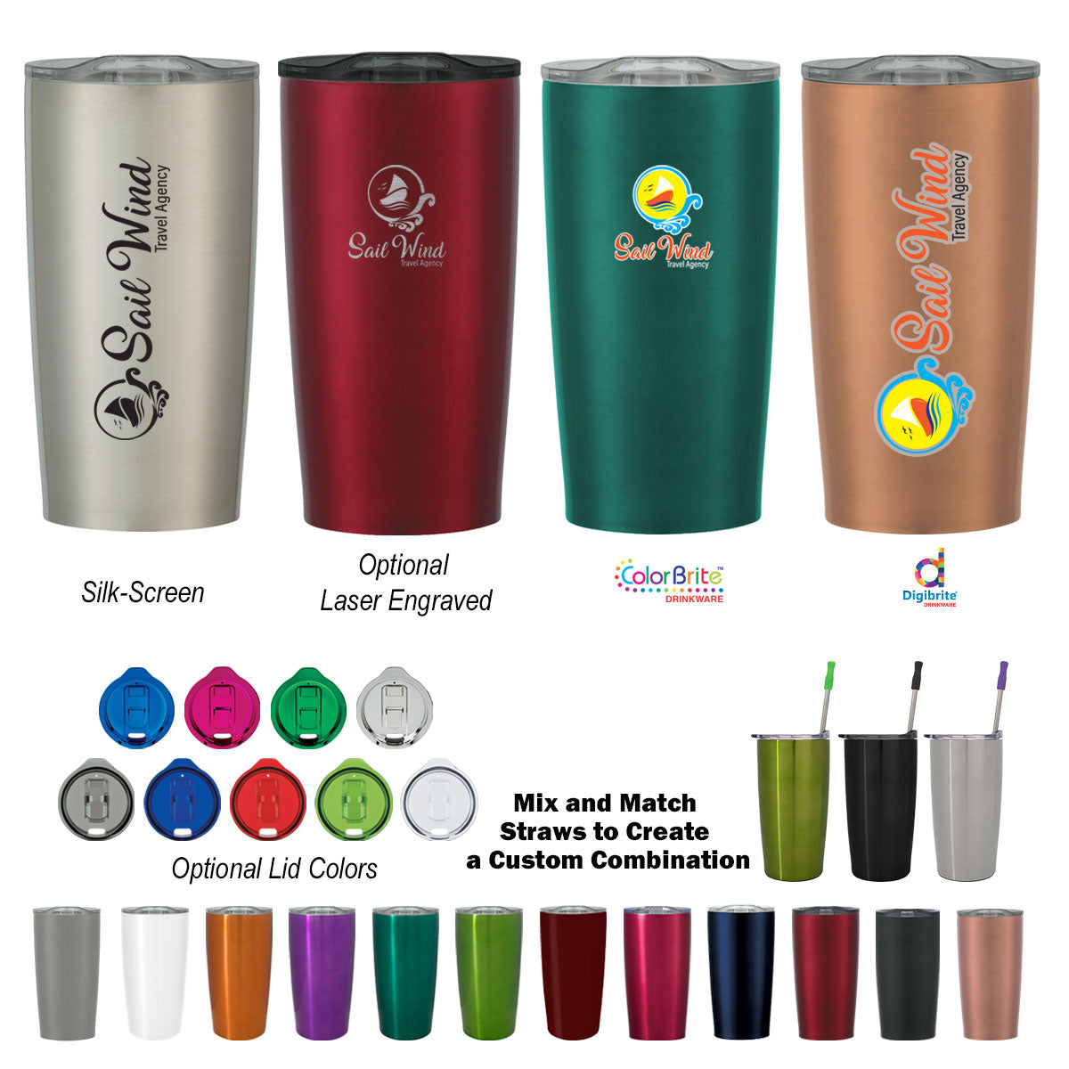 Himalayan Tumbler with Stuffer in a Custom Box, 20 oz - 20 Oz. Himalayan Tumbler With Stuffer And Custom Box