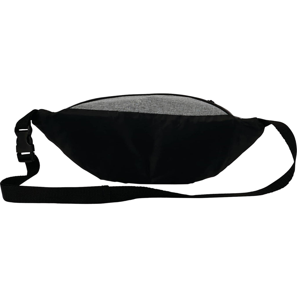 Hipster Fanny Pack in 210D Polyester Full Color - Graphite - Back
