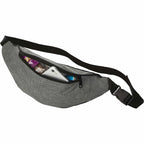 Hipster Fanny Pack in 210D Polyester Full Color - Graphite - Photo 2