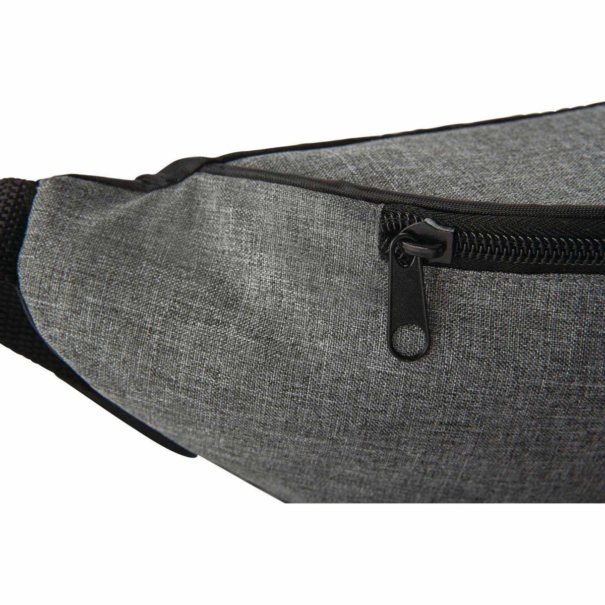 Hipster Fanny Pack in 210D Polyester Full Color - Graphite - Photo 3