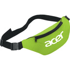 Hipster Fanny Pack in 210D Polyester Full Color - Lime - Photo