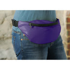 Hipster Fanny Pack in 210D Polyester Full Color - Purple - Photo 3