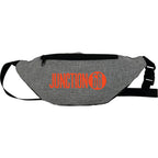 Hipster Fanny Pack in 210D Polyester - Graphite - Front