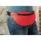 Hipster Fanny Pack in 210D Polyester - Red - Photo 3