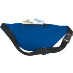 Hipster Fanny Pack with Three Zip Pockets - Royal - Photo 2
