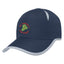 Hit-Dry Cap with Contrast Trim - Embroidery