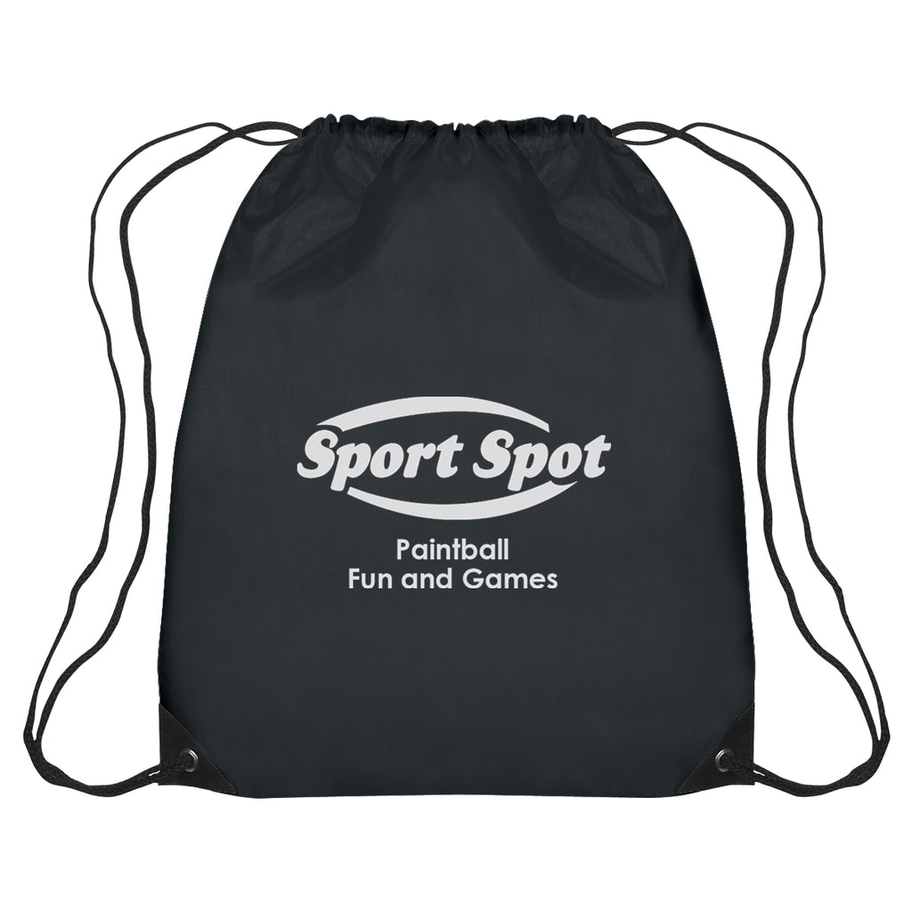 Hit Recycled Sports Pack, Large - Black - Silk Screen