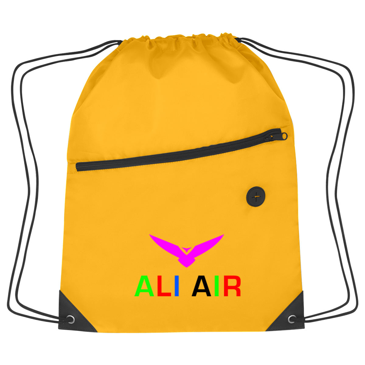 Hit Sports Pack with a Front Zipper, Recycled - Athletic Gold - Colorbrite