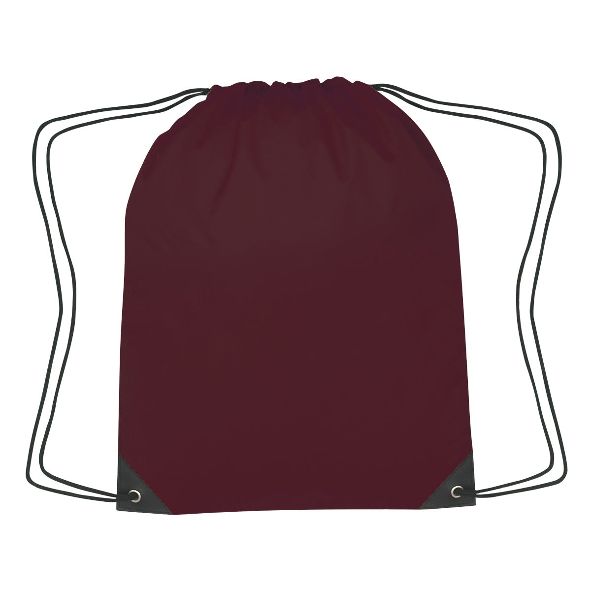 Hit Sports Pack with a Front Zipper, Recycled - Maroon - Back
