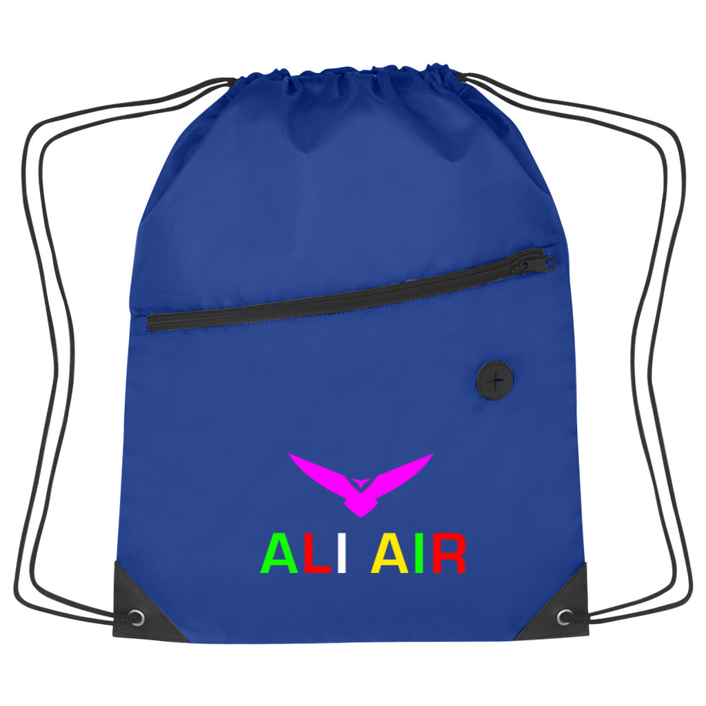 Hit Sports Pack with a Front Zipper, Recycled - Royal Blue - Colorbrite
