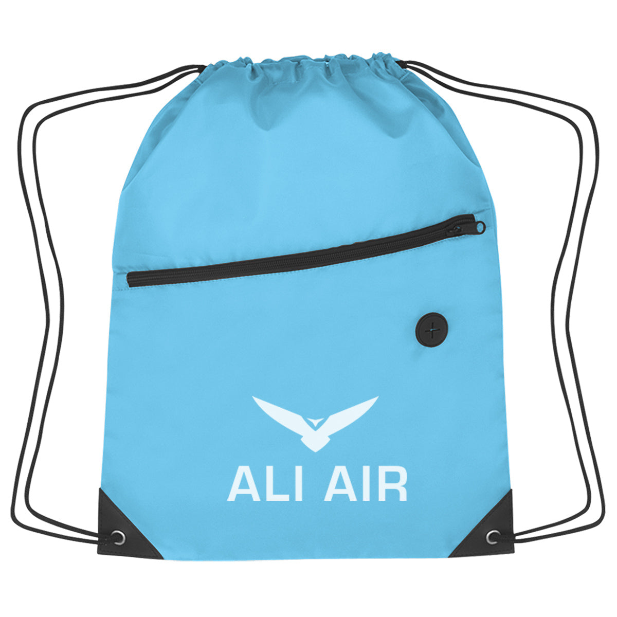 Hit Sports Pack with a Front Zipper, Recycled - Silk Screen