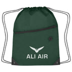 Hit Sports Pack with a Front Zipper, Recycled - Silk Screen
