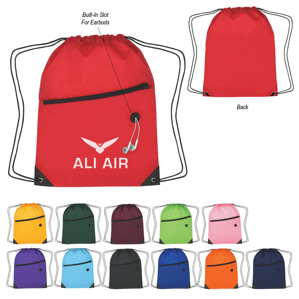 Hit Sports Pack with a Front Zipper, Recycled