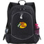 Hive Laptop Backpack with Earbud Port, 15 Inch - Black - Front