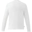 Holt Long Sleeve Crew Neck Tee for Men Sublimation - White - Back Flat
