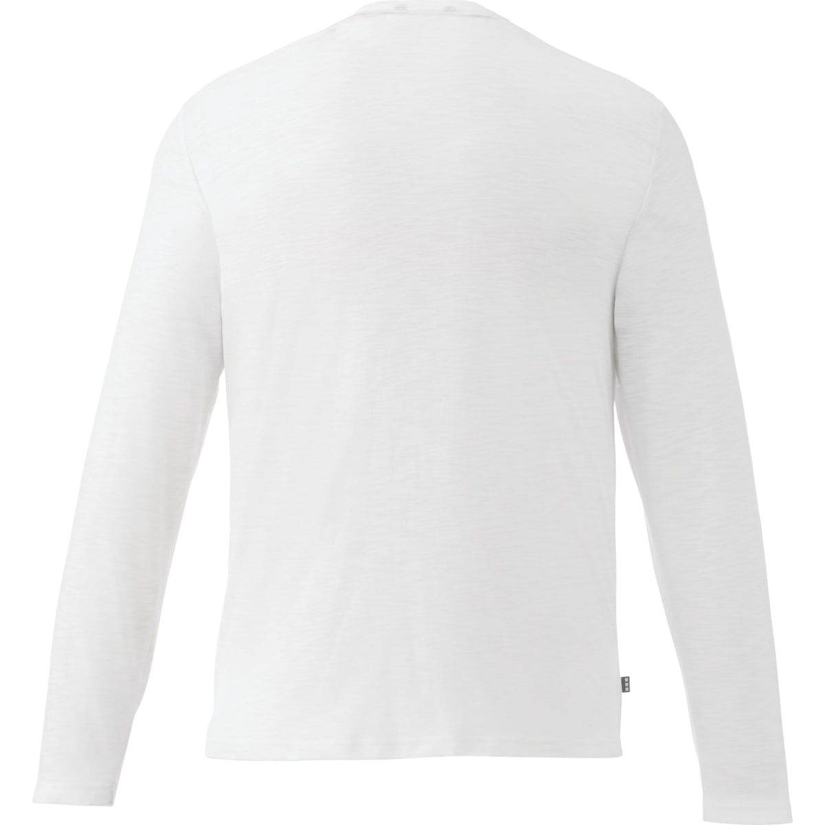 Holt Long Sleeve Crew Neck Tee for Men Transfer - White - Back Flat