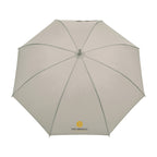 Hospitality Umbrella with Curved Wooden Handle, 50 Inch Transfer - Tan - View 2