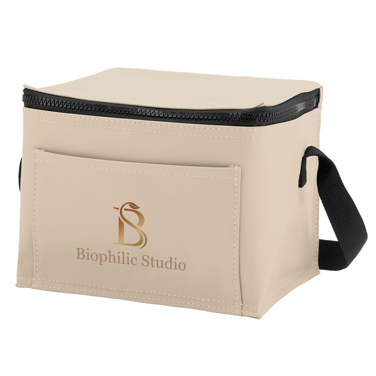 Hudson Cooler Bag for 6 Cans - Beige - Colorbrite