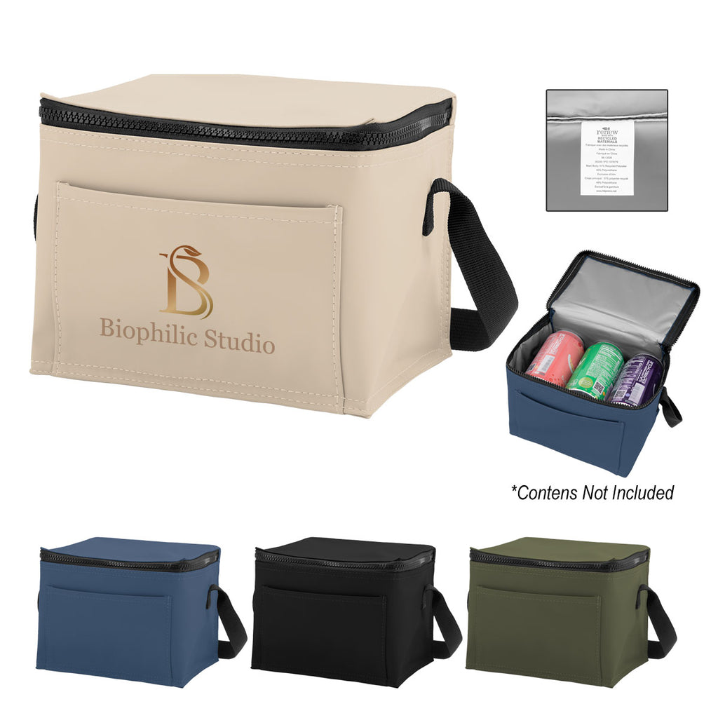 Hudson Cooler Bag for 6 Cans - Hudson rPET 6 Can Cooler Bag