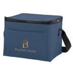 Hudson Cooler Bag for 6 Cans - Navy - Colorbrite