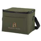 Hudson Cooler Bag for 6 Cans - Olive - Colorbrite