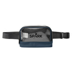 Hudson Fanny Pack in Recycled PET - Navy - Silk Screen