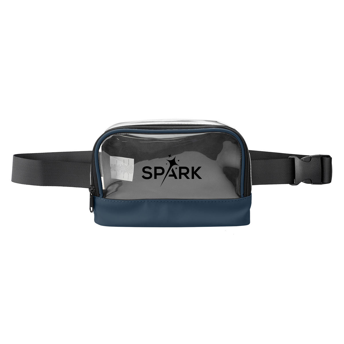 Hudson Fanny Pack in Recycled PET - Navy - Silk Screen