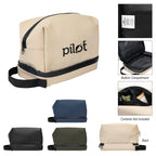 Hudson Leatherette Toiletry Bag