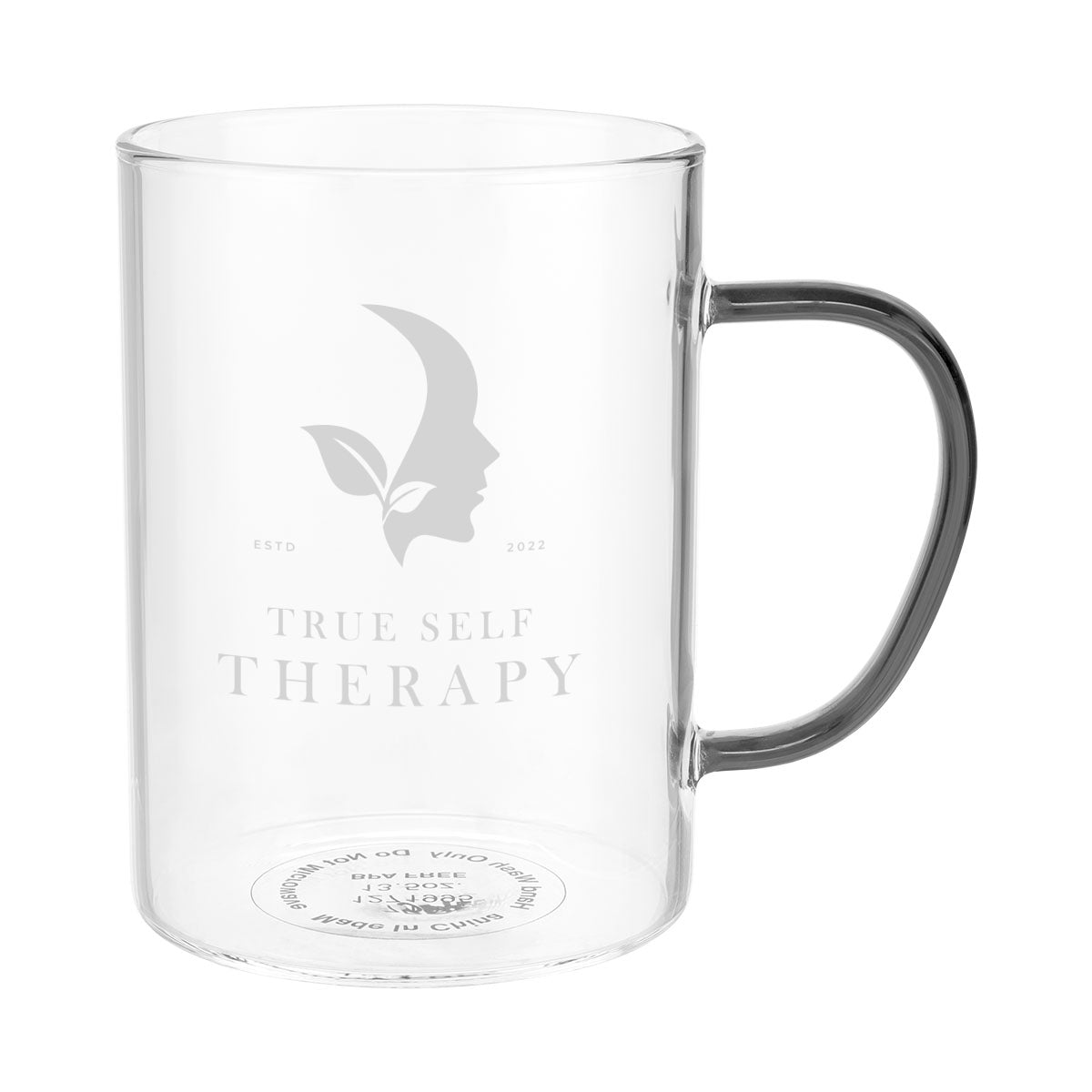 Hue Glass Mug, 13.5 oz - Laser Engraving