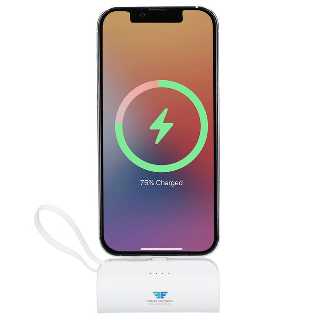Hue Power Bank with Lanyard Cable and Multi Tips, 5,000 mAh
