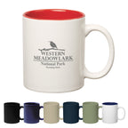 Hughes Stoneware Mug with C-Handle, 11 oz