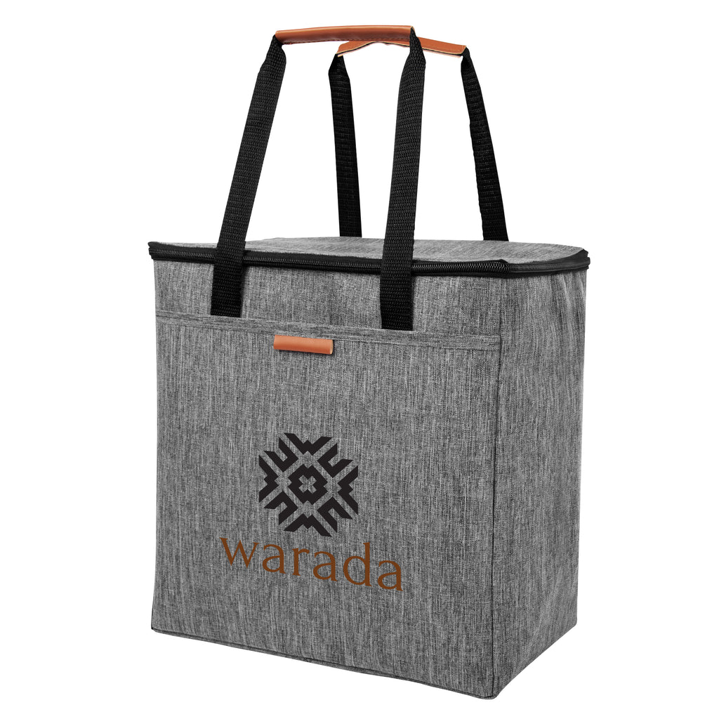 Huntington Cooler Tote Bag, Heathered - Heather Gray - Colorbrite