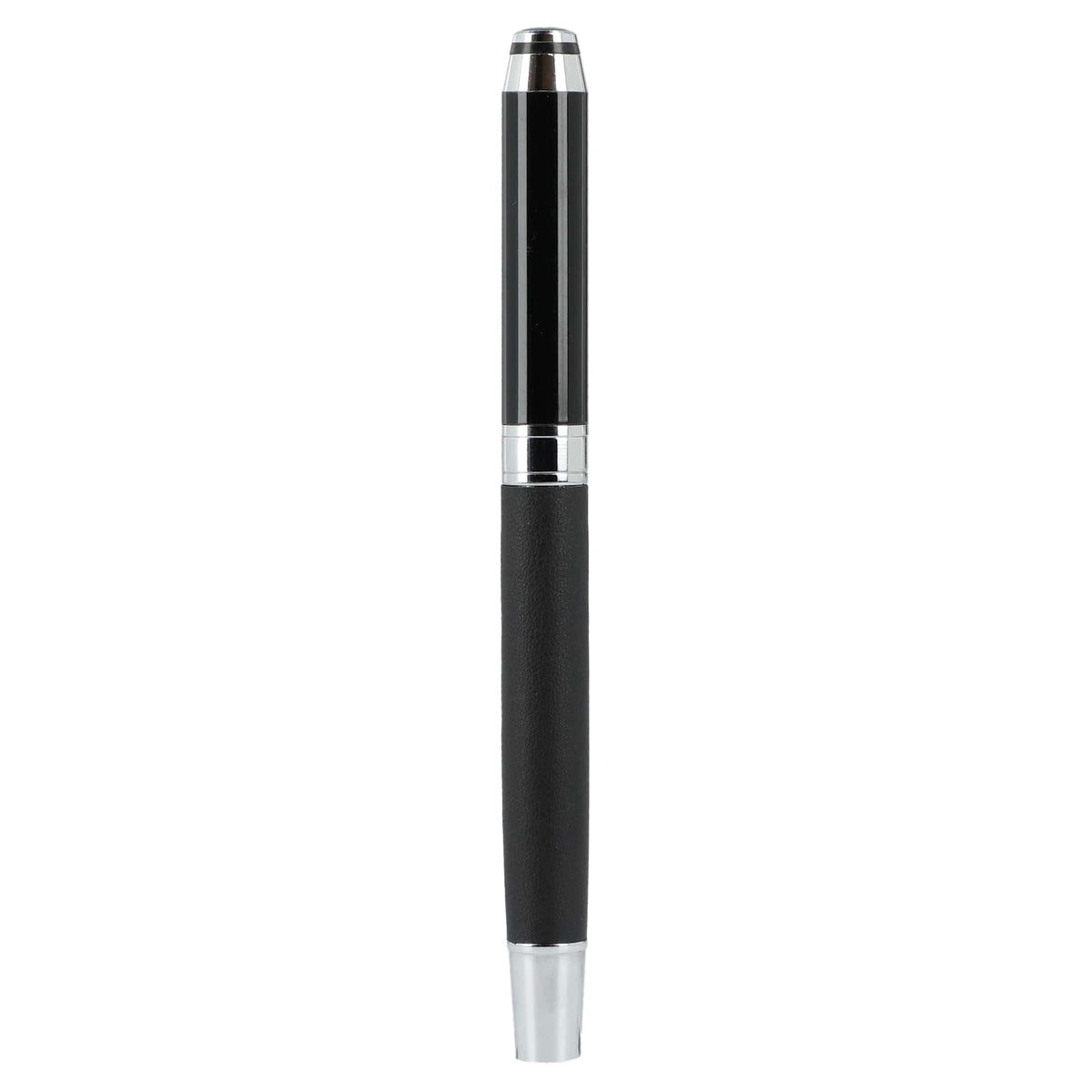 Hyde Gel Rollerball Pen in Recycled Brass - Black - Back 3