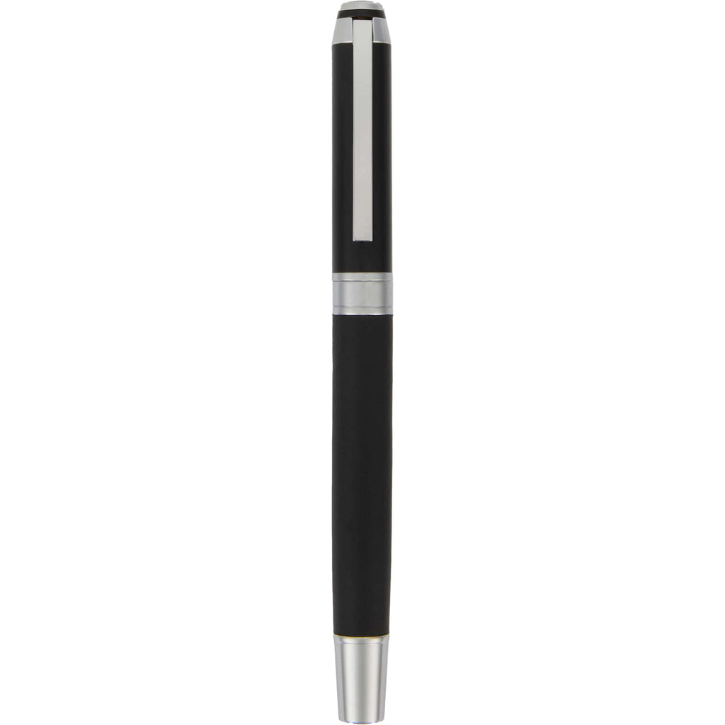 Hyde Gel Rollerball Pen in Recycled Brass - Black - Clip
