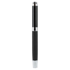 Hyde Gel Rollerball Pen in Recycled Brass Laser Engraving - Black - Back 3